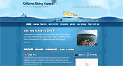Desktop Screenshot of kallianosdivingcenter.com